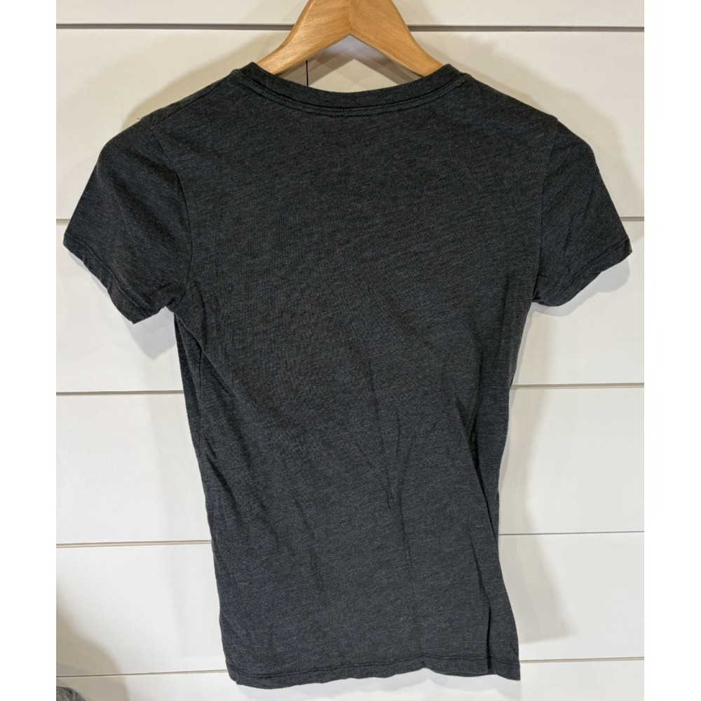 West Coast Motors #87 Dark Grey Black Racing Graphic T Shirt Aeropostale Small S - Picture 2 of 7